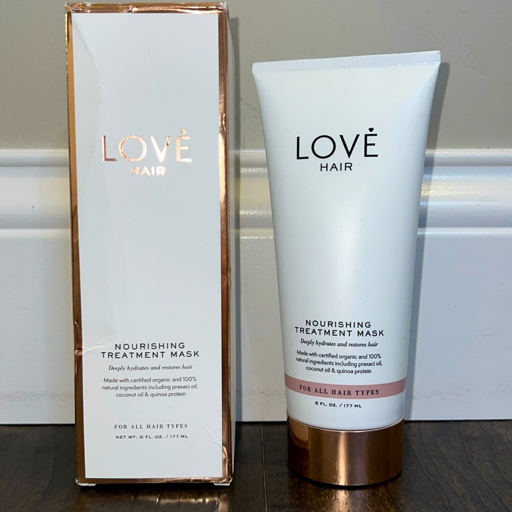 NIB Love Hair Nourishing Treatment Mask - 6oz/177ml